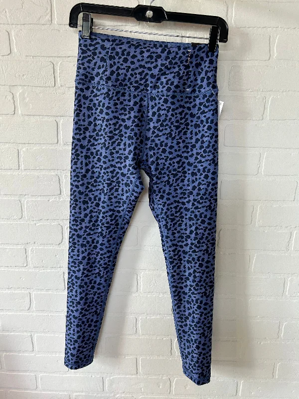 Blue Athletic Leggings Calia, Size 4 Monochromatic Office Style