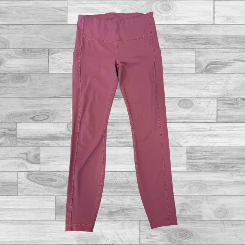 Pink Athletic Leggings Capris Athleta, Size M Dapper Men's 1920S