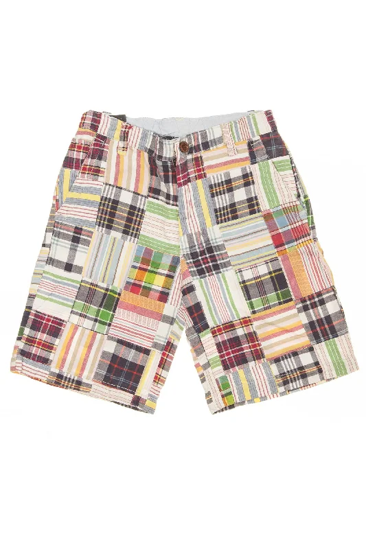 GapKids - Multicolor Plaid Shorts - 8 Masculine Men's 