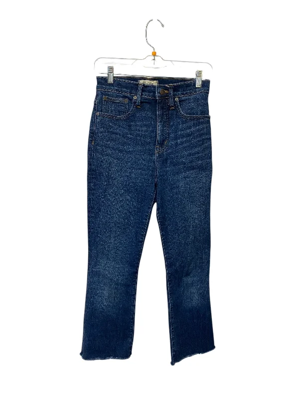 Jeans Flared By Madewell In Blue Denim, Size: 2 Streetwear Style