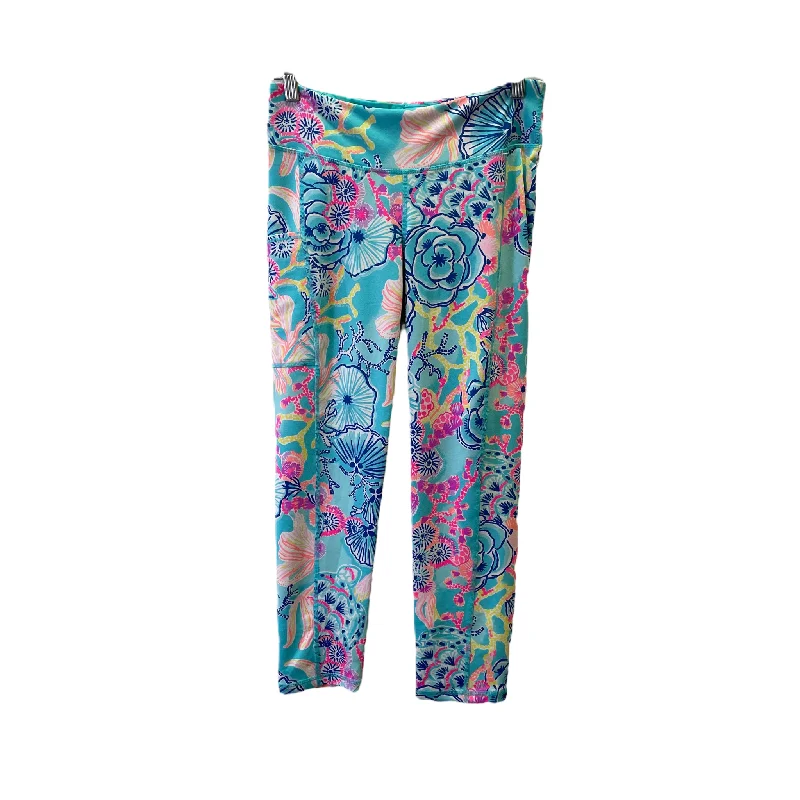 Multi-colored Athletic Leggings By Lilly Pulitzer, Size: M Artistic Men's Hand