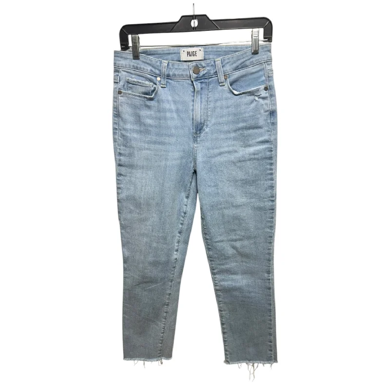 Jeans Straight By Paige In Blue, Size: 6 Artistic Men's Hand