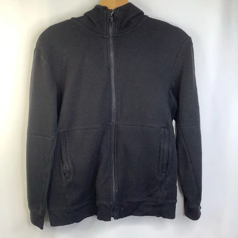 Size 14-16: Gap Black Zip-Up Hoodie-REDUCED Modern Men's Geometric