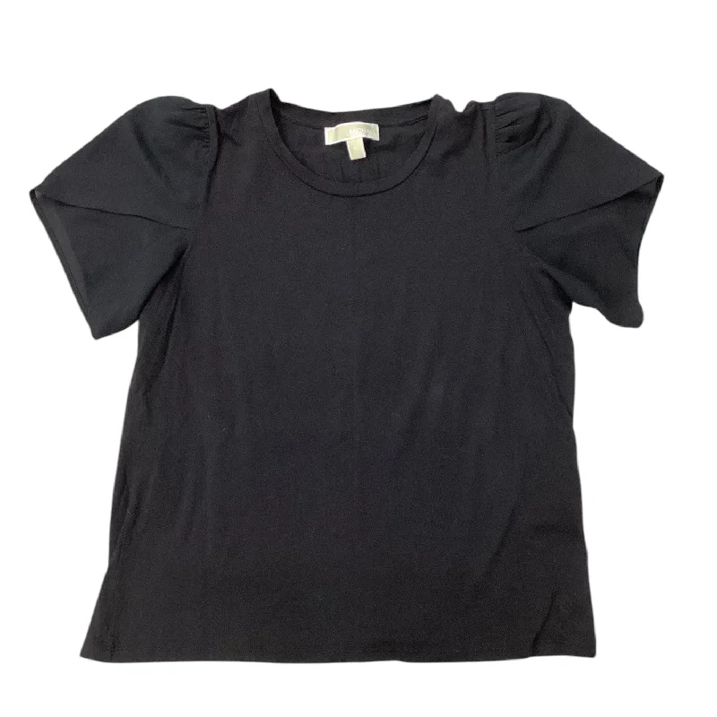 Top Short Sleeve Designer By Michael Kors In Black, Size: Xl Streetwear Style