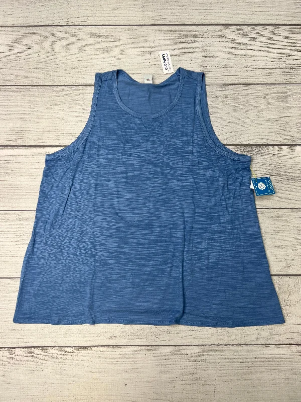 Athletic Tank Top By Old Navy In Blue, Size: Xl Classic Men's Pin