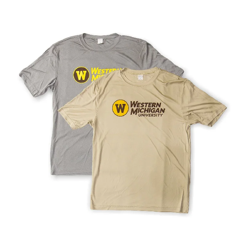 Western Michigan University Athletic Tee Stylish Men's Tropical 