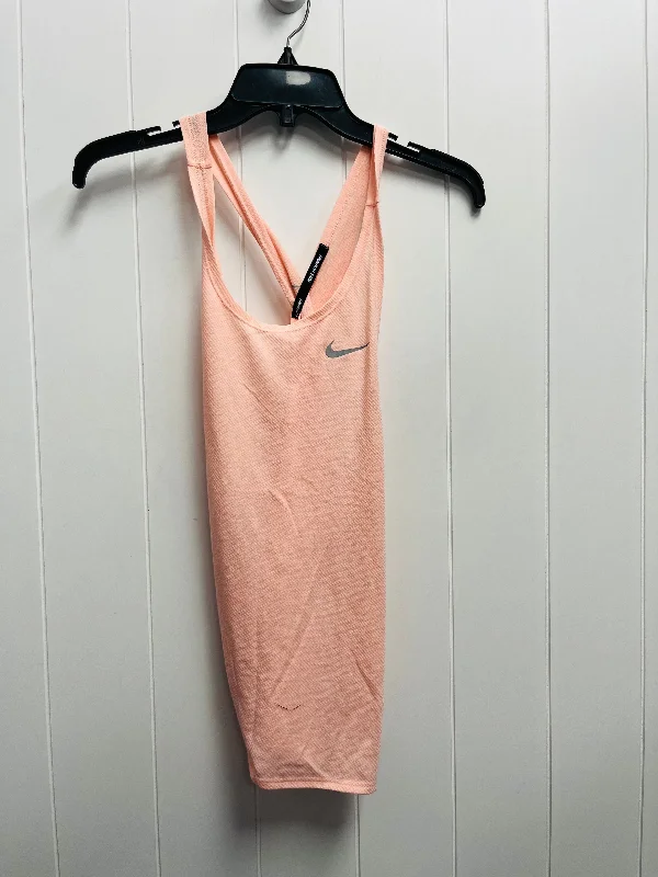 Athletic Tank Top By Nike Apparel In Orange, Size: Xl Cclassic Men's Tweed