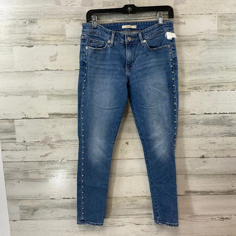 Jeans Skinny By Levis In Blue Denim, Size: 6 Dynamic Men's Glow