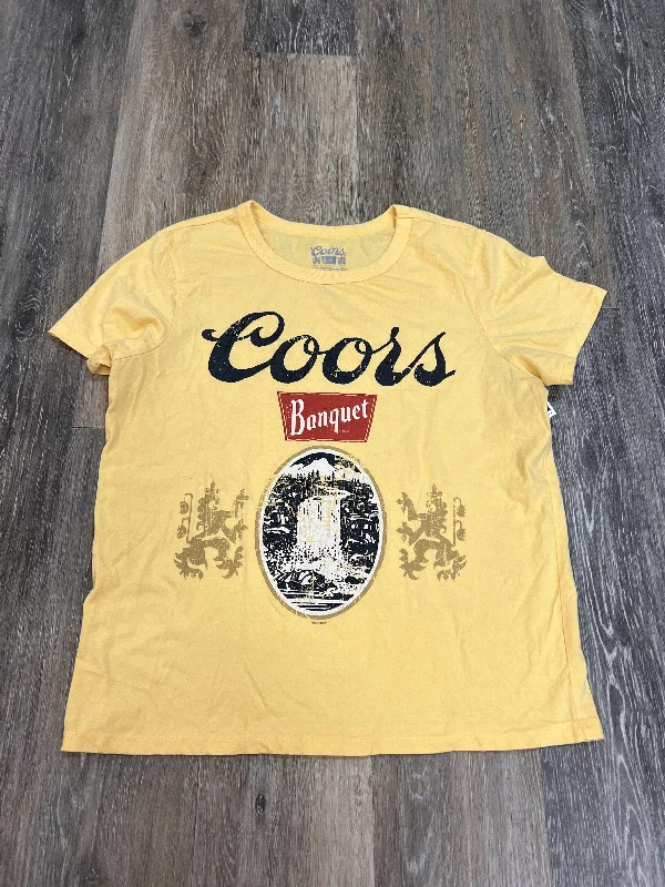 Top Short Sleeve By Coors  Size: M Tough Men's Tactical