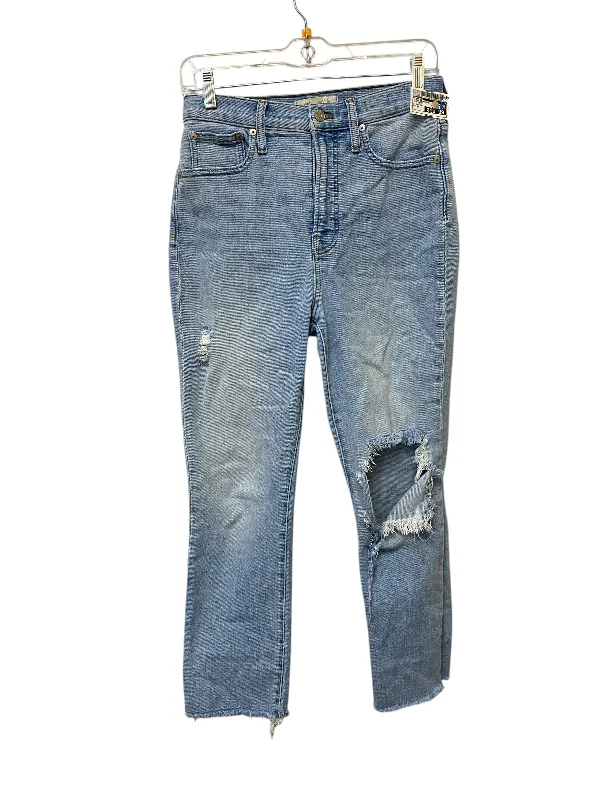 Jeans Boyfriend By Madewell In Blue Denim, Size: 2p Unique Men's Upcycled