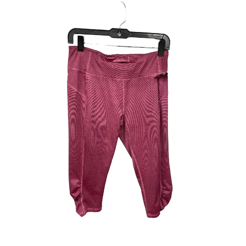 Pink Athletic Leggings Danskin, Size 8 Trendy Men's Oversized