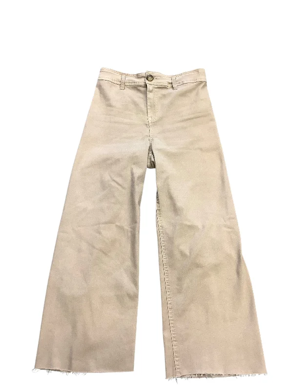 Jeans Wide Leg By Dex In Tan, Size: 10 Sophisticated Men's French