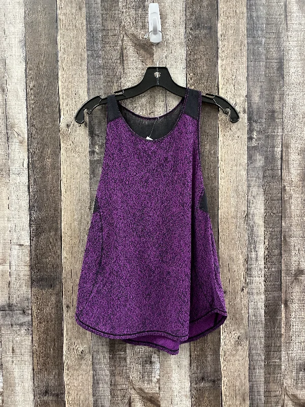 Athletic Tank Top By Lululemon In Purple, Size: S Elegant Men's Formal 