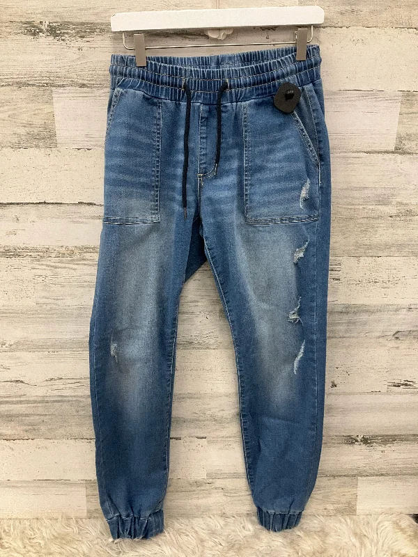 Jeans Skinny By Coco And Carmen In Blue Denim, Size: 8 Unique Men's Patch