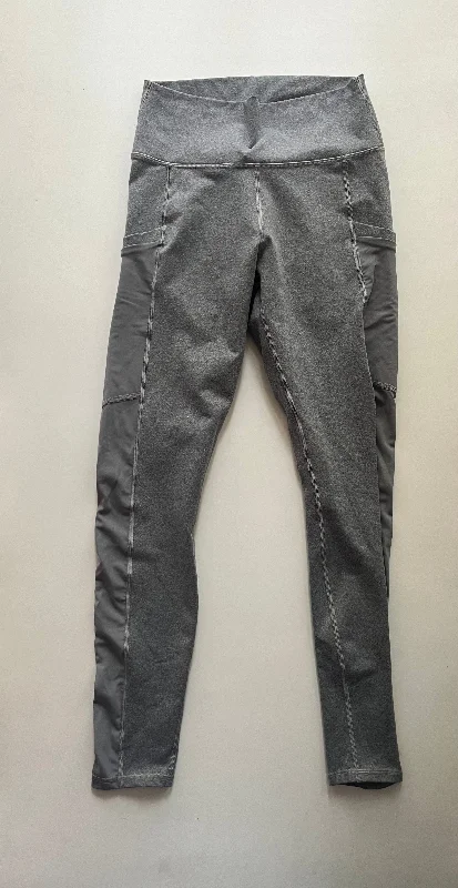 Grey Athletic Leggings Fabletics, Size S Bold Men's Animal