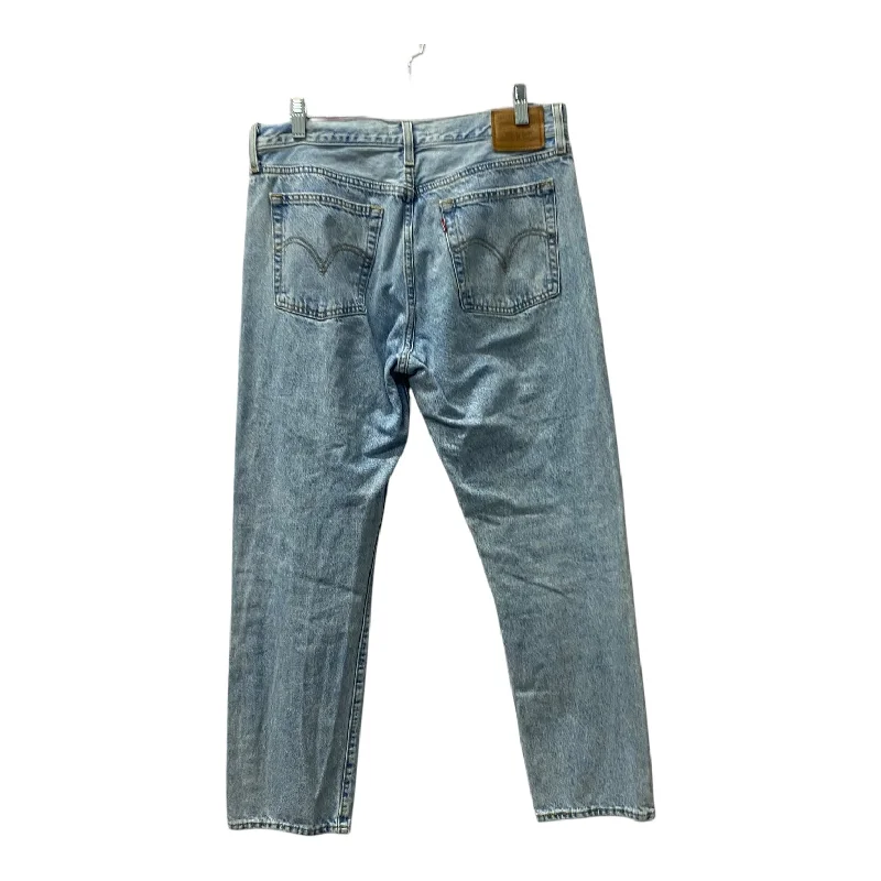 Jeans Straight By Levis In Blue, Size:10 Gym