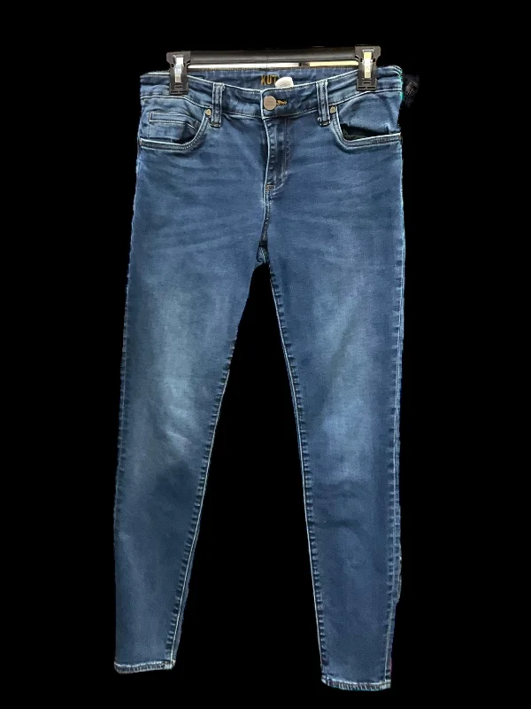 Jeans Skinny By Kut In Blue, Size: 0 Adventure