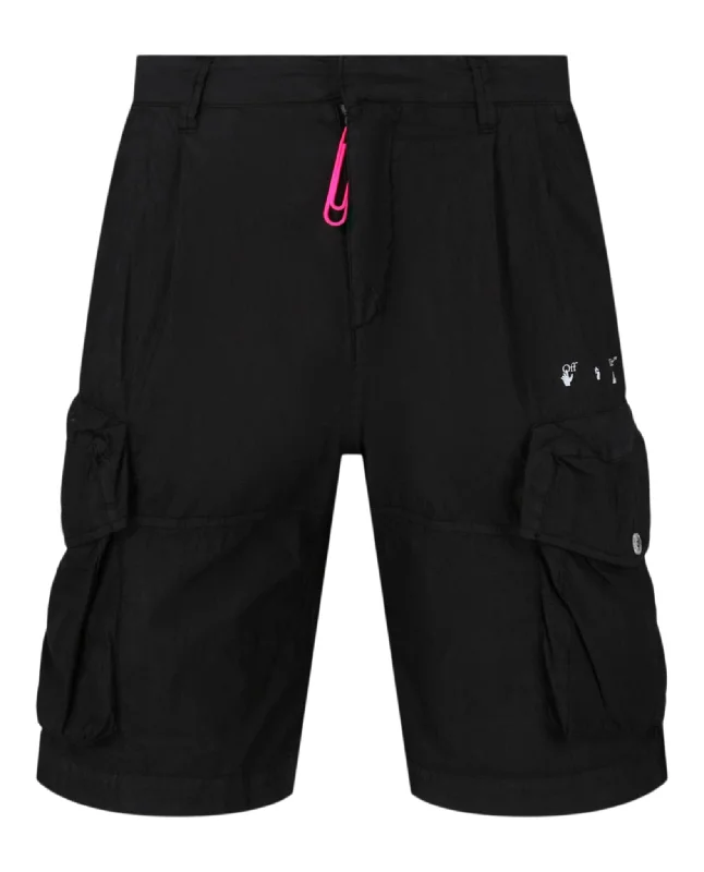 Logo Utility Shorts Laid