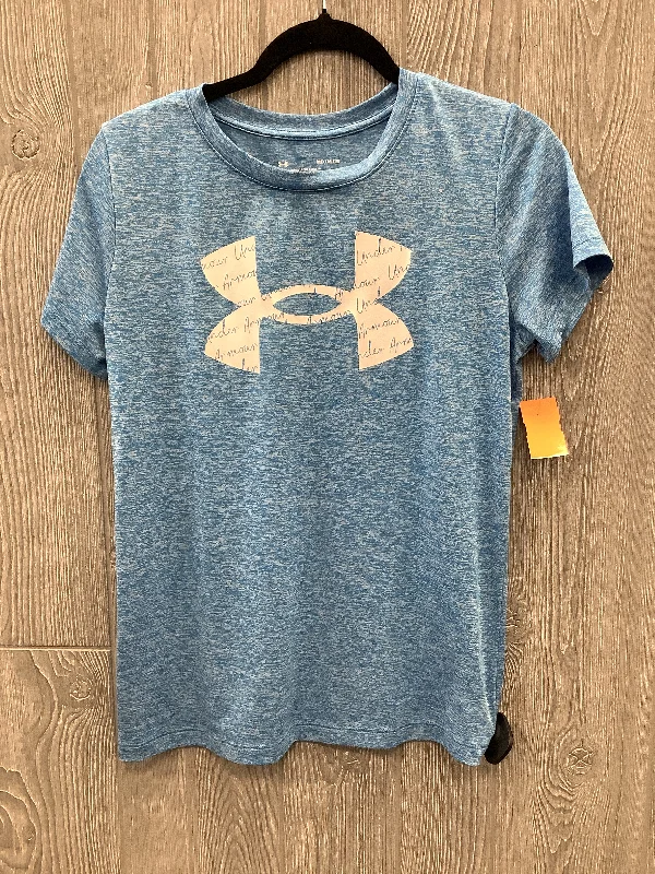 Athletic Top Short Sleeve By Under Armour  Size: M Bold Men's Animal