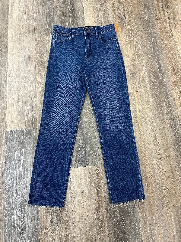 Jeans Straight By Just Black In Blue Denim, Size: 8 Cclassic Men's Tweed