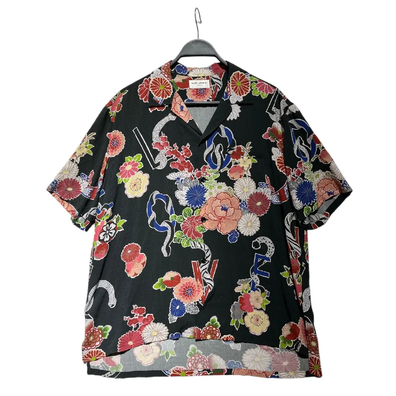 SAINT LAURENT/Shirt/41/Cotton/MLT/All Over Print/2016 Preppy Men's College