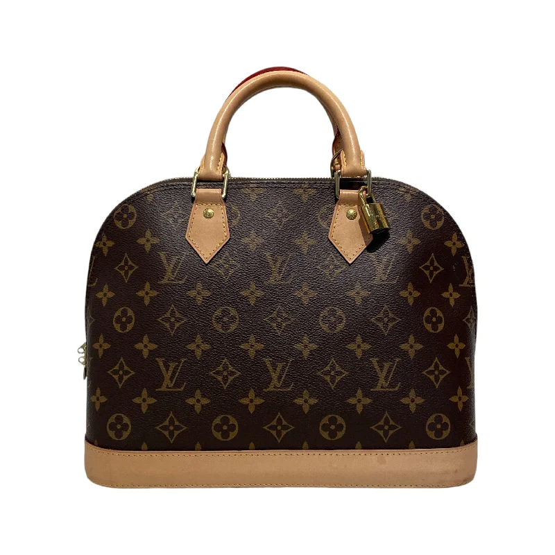 LOUIS VUITTON/Hand Bag/Monogram/Leather/BRW/Alma Bag Bold Men's Animal