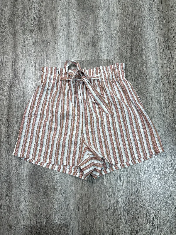 Shorts By Shein In Striped Pattern, Size: S Sharp Men's Italian