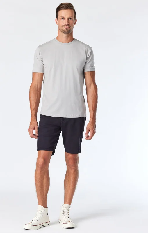 NOAH SHORTS IN BLACK TWILL Practical Men's Quick