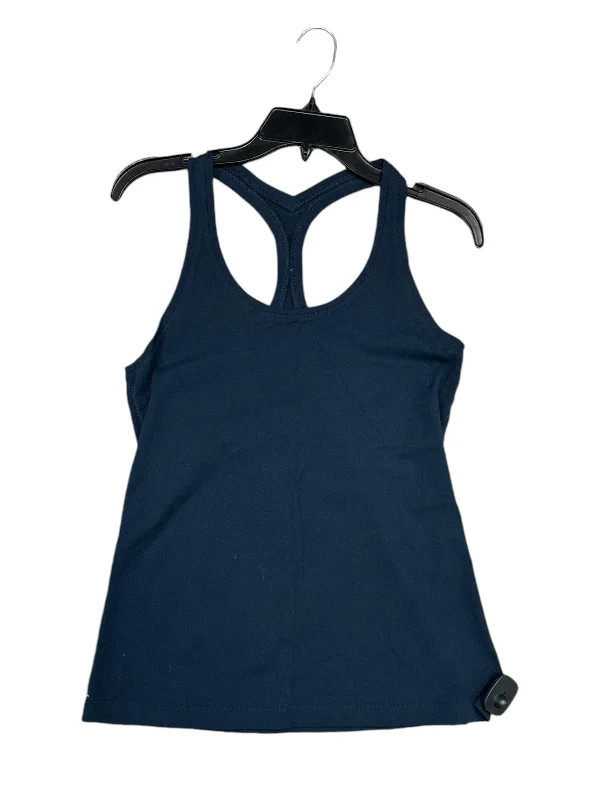 Athletic Tank Top By Lululemon In Navy, Size: S Laid