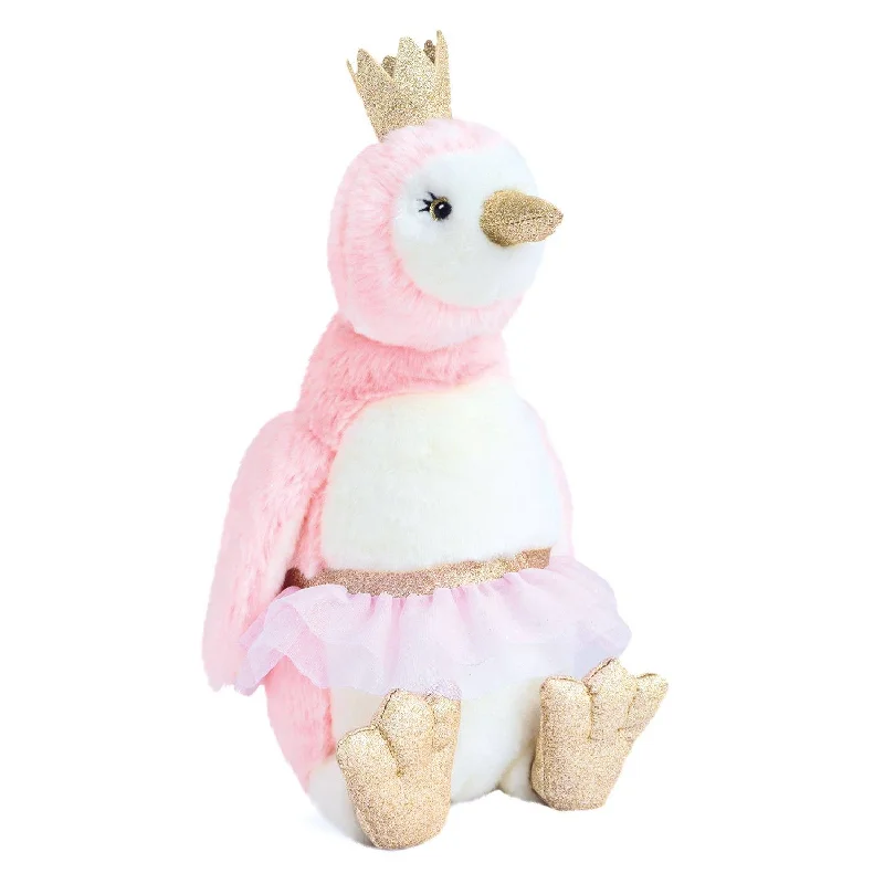 Pink Penguin Stuffed Animal with Glitter Accents Relaxed Men's Beach