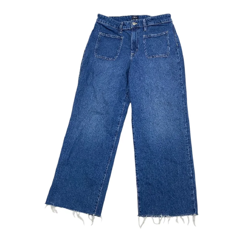 Jeans Wide Leg By J. Crew In Blue Denim, Size: 12 Masculine Men's 