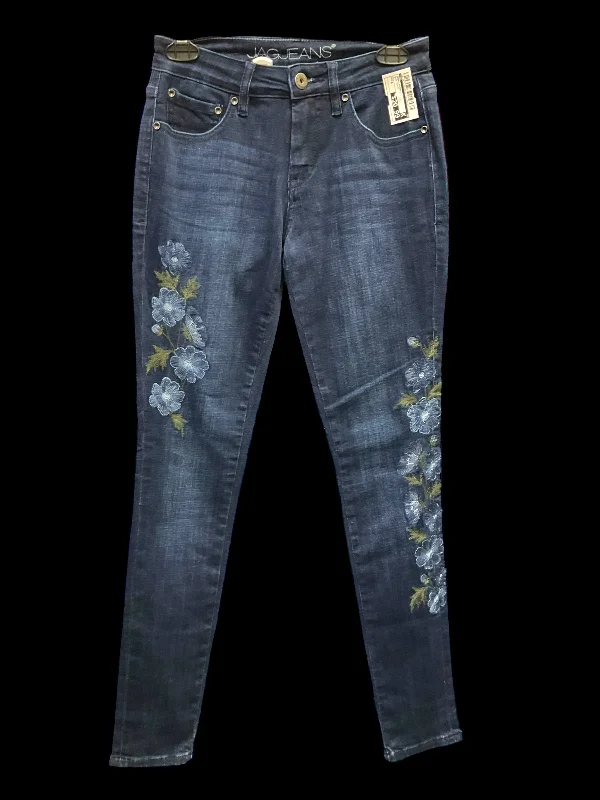 Jeans Skinny By Jag In Blue Denim, Size: 0 Monochromatic Office Style