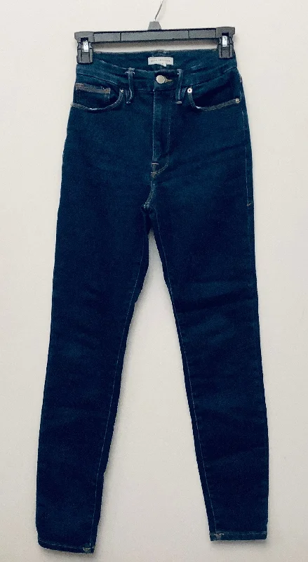 Jeans Skinny By Good American In Blue, Size: 0p Elegant Men's Cashmere