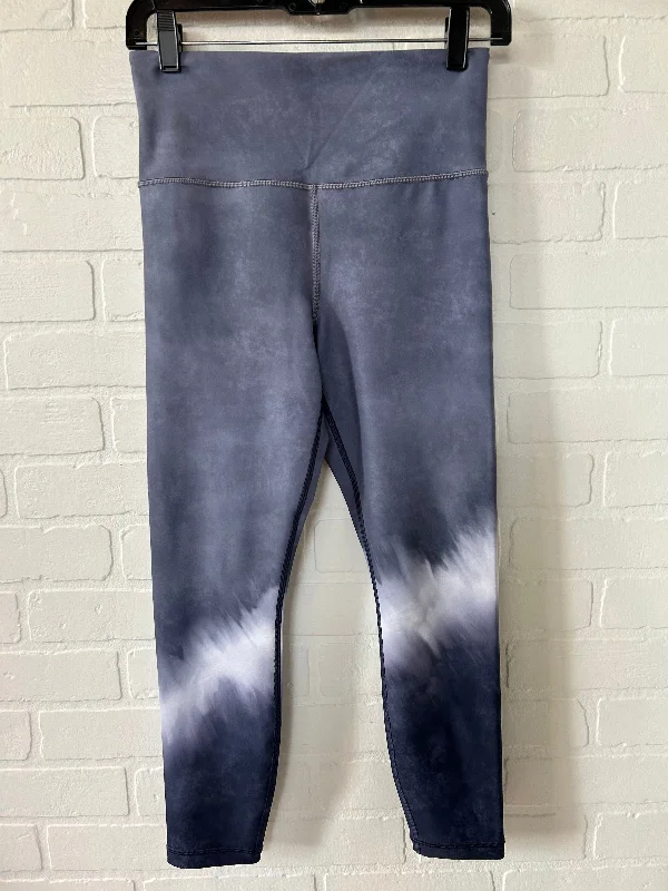 Blue Athletic Leggings Athleta, Size 4 Cozy Men's Winter