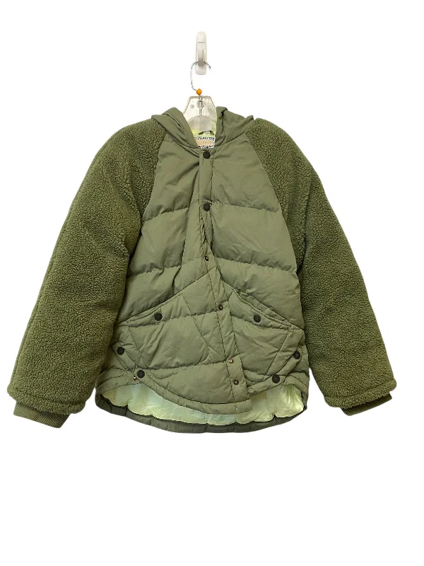 Coat Puffer & Quilted By Pilcro In Green, Size: M Cool Men's Skate