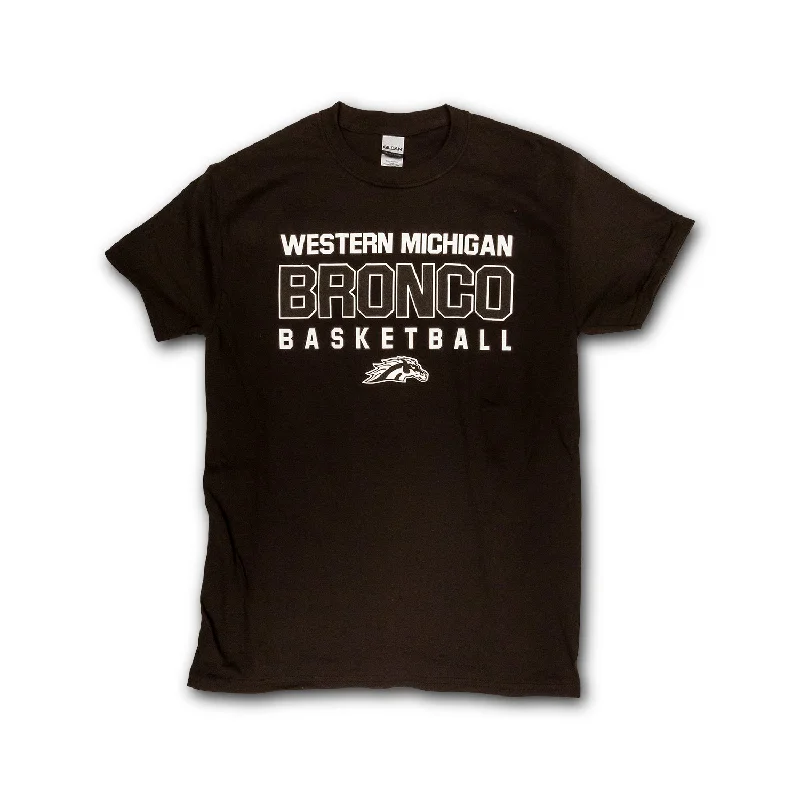 Broncos Basketball Tee Classic Men's Pin