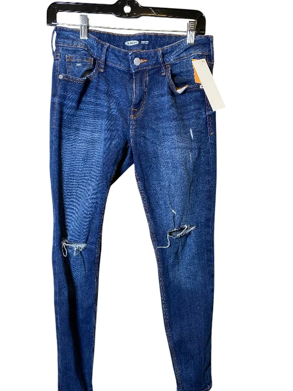 Jeans Skinny By Old Navy In Blue Denim, Size: 4 Adventure