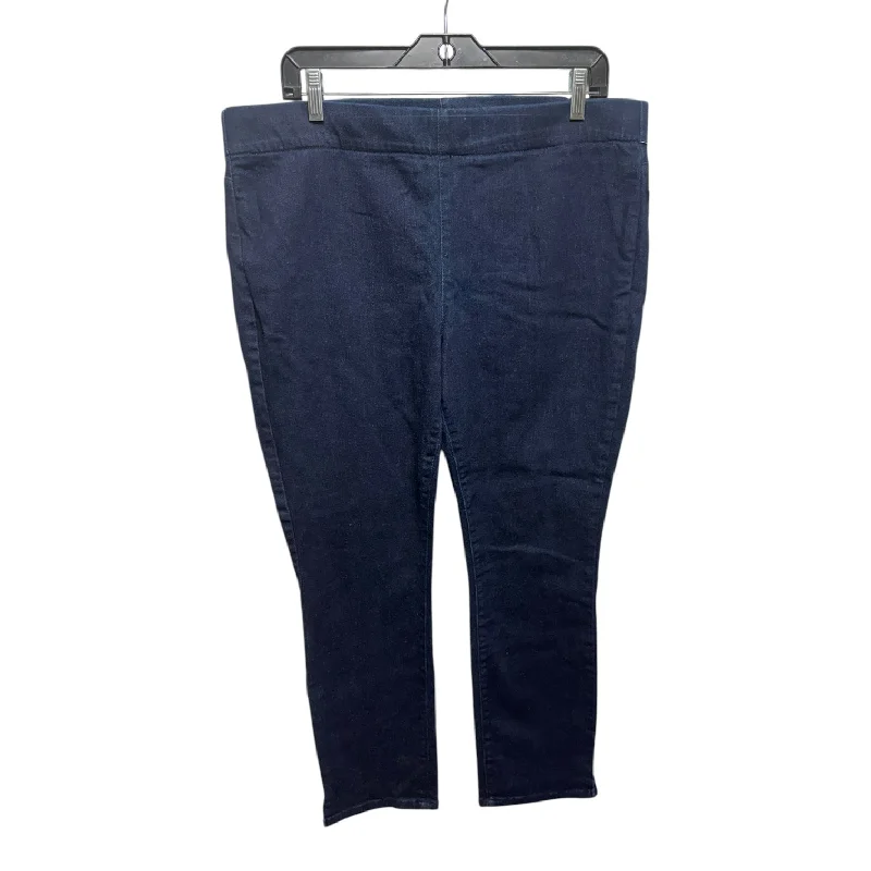 Jeans Jeggings By Not Your Daughters Jeans In Blue Denim, Size: 14 Traditional Men's Wool