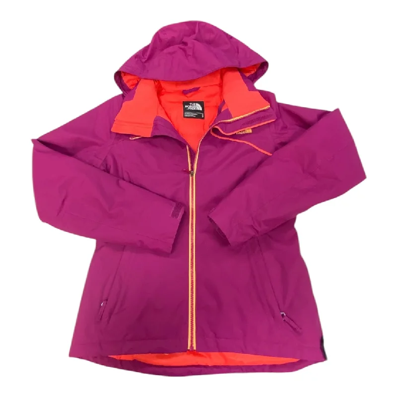 Coat Other By The North Face In Purple, Size:S Polished Men's Silk