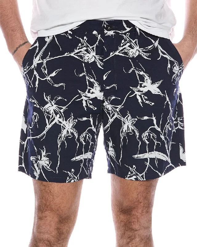 rag & bone Perry Printed Ripstop Short Cozy Men's Winter