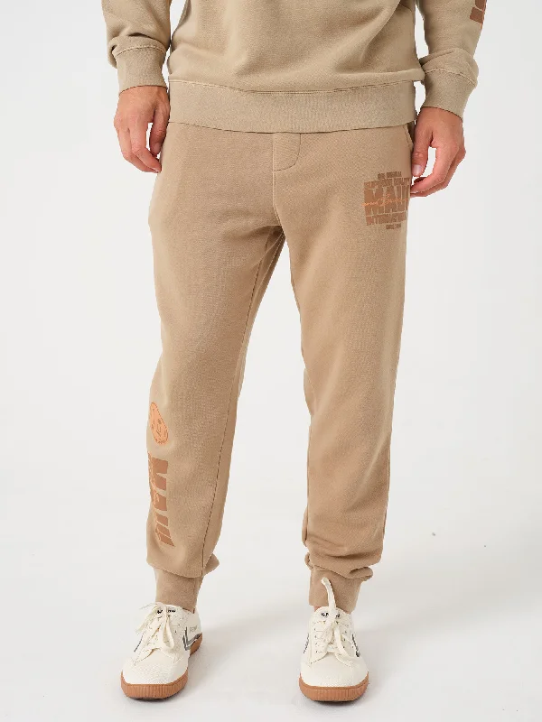 Original Sweatpant in Sand Refined Men's Velvet