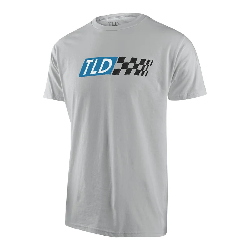 Short Sleeve Tee Boxed Out Silver Modern Men's Tech