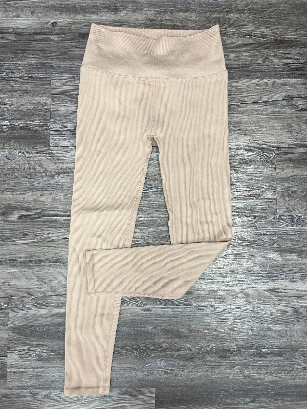 Beige Athletic Leggings Spiritual Gangster, Size M Classic Men's Pin