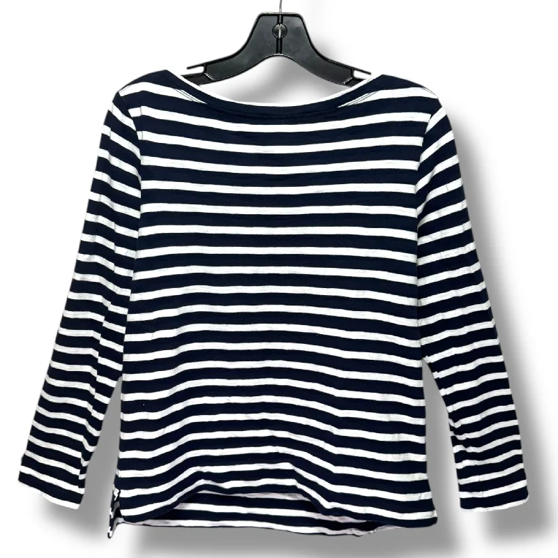 Top Long Sleeve By J. Crew In Striped Pattern, Size: S Youthful Men's Pop