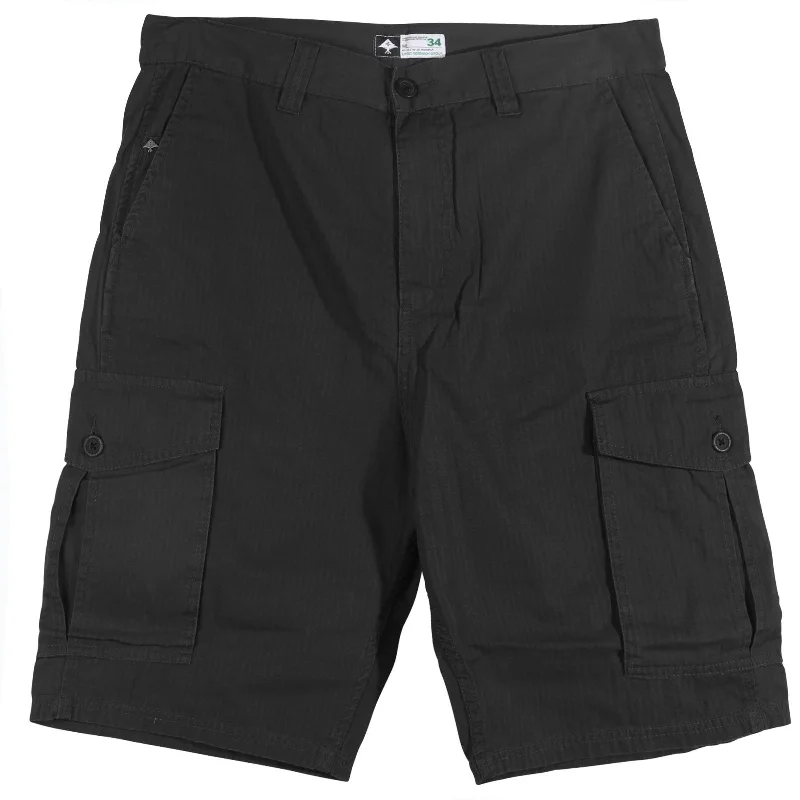 RC CARGO SHORTS - BLACK Modern Men's Tech