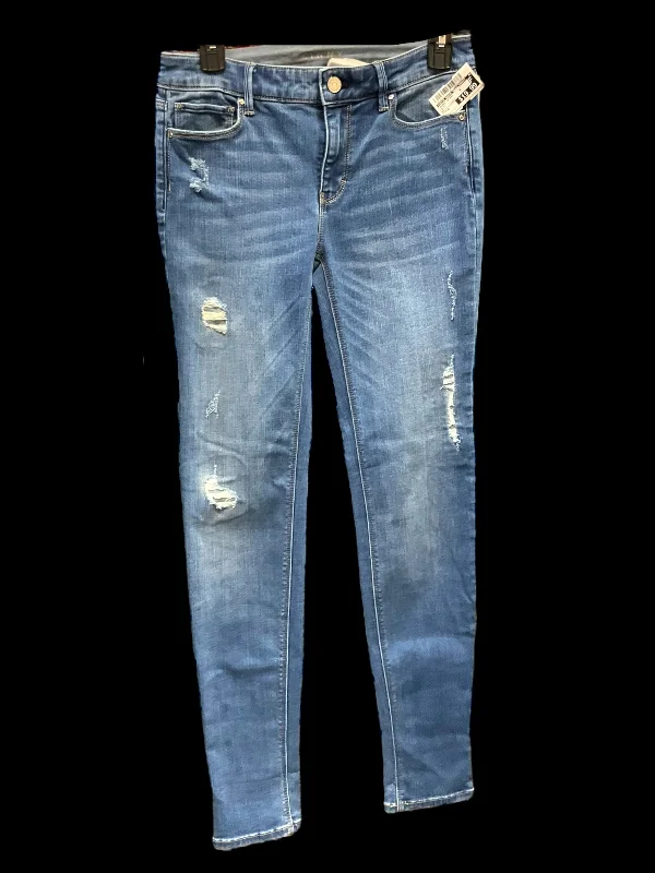 Jeans Skinny By White House Black Market In Blue, Size: 0 Sporty Men's Athleisure 