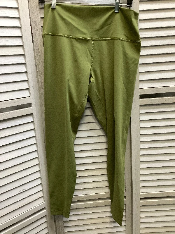 Green Athletic Leggings Lululemon, Size 12 Sophisticated Men's French