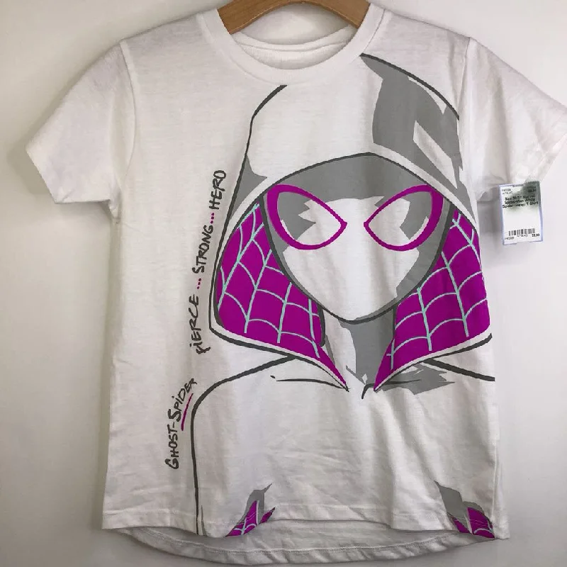 Size 10-12: Marvel Spider-Man White Spider Gwen T-Shirt Relaxed Men's Australian 