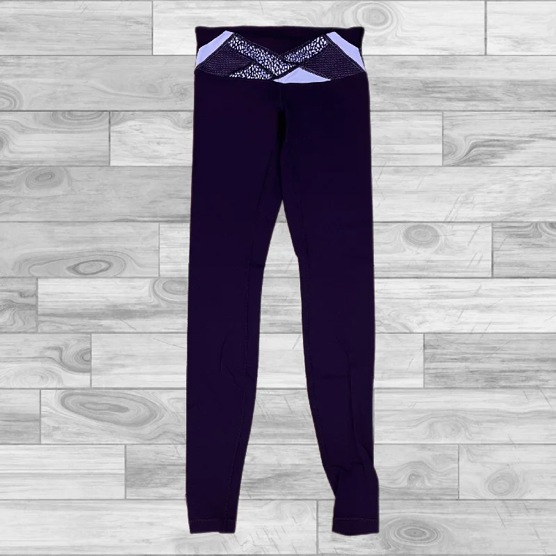 Purple Athletic Leggings Lululemon, Size 4 Sophisticated Men's 