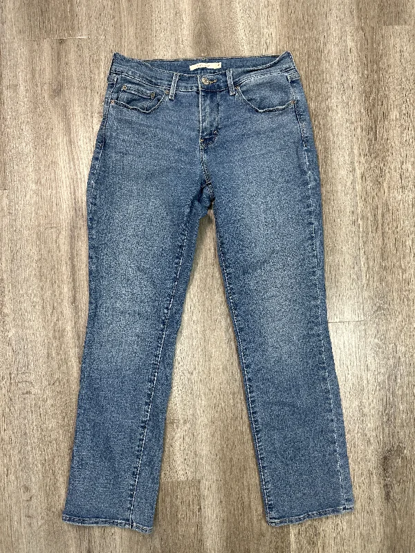 Jeans Straight By Levis In Blue Denim, Size: 4 Casual Men's Japanese 